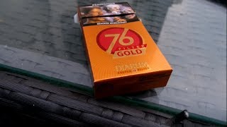 REVIEW ROKOK Djarum 76 Filter Gold  Domino [upl. by Ireland]