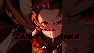 Demon Slayer  Opening 3 quotZankyou Sankaquot by Aimer （Lyrics）anime demonslayer [upl. by Rodi282]