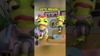 quotLa Rana que Hizo Reír a su Hija Emo para la Foto Perfecta 🐸📸quot youtubeshorts [upl. by Ardni]