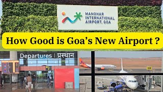 Goas New International Airport Review  Is it Worth  Mopa Airport Tour [upl. by Nevear852]