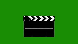 Clapperboard Transition Green ScreenFREE TO USE [upl. by Theodora]