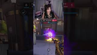 my Ana vs Tracer 😁👍 gg [upl. by Angeline498]