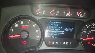 HOW TO RESET FORD F150 OIL LIFE INDICATOR  SERVICE RESET [upl. by Pell]