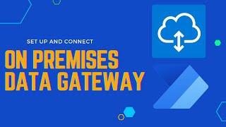 Configure and connect a onpremises data gateway for power automate in five minutes [upl. by Ayatnohs]