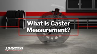 What is Caster Measurement An explanation from Hunter Engineering [upl. by Elleirbag103]