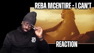 Reba McEntire  I Cant Official Music Video REACTION [upl. by Shiekh]