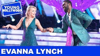 Which Hogwarts House Does Evanna Lynch Think Her DWTS Partner Belongs In [upl. by Rosenthal]