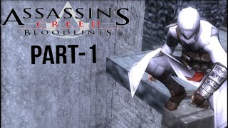 Assassins Creed Bloodlines PSP Walkthrough Part 1 [upl. by Yenffad]