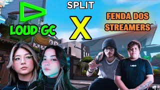 LOUD GC VS FENDA DOS STREAMERS NO OPEN QUALIFY DO VCB  MELHORES MOMENTOS Split [upl. by Schreibe81]