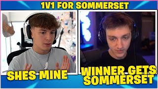 CLIX Finally Challenge BLAKE To 1v1 BOXFIGHT Wager For SOMMERSET On Live STREAM Fortnite Moments [upl. by Lynnell]