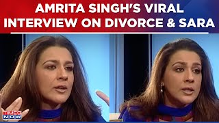 Amrita Singh Unfiltered On Divorce With Saif Ali Khan Sara Ibrahim amp More Zoom Flashback Archives [upl. by Lebaron]