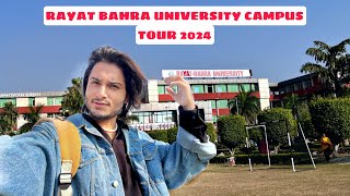 RayatBahra University Mohali  New Campus Tour 2024 [upl. by Einra]