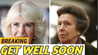 Princess Anne Sends Support to Top Rival Queen Camilla Amid Health Concerns [upl. by Adirahs]