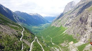 Norwegen 2 Romsdal und Trollwand Trollveggen [upl. by Aisatsana157]