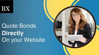 Quote Surety Bonds Directly On Your Website [upl. by Kristoforo377]