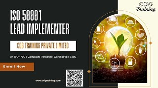 Comprehensive ISO 50001 Lead Implementer  CDG Training Private Limited  Get Course Link Below [upl. by Aicirtal]