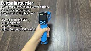 mestek IR05 Pyrometer Digital Infrared Thermometer gun [upl. by Ycnej818]