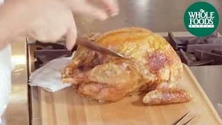 How to Carve a Turkey l Whole Foods Market [upl. by Asset]