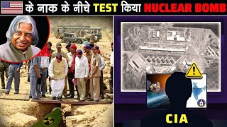 कैसे INDIA ने CIA के नाक के नीचे छुपकर परमाणु परिक्षण किया  Indias Pokhran Nuclear Test [upl. by Nylyrehc]