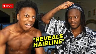 IShowSpeed Can’t Handle KSI’s Massive FOREHEAD on His Livestream [upl. by Rugen]