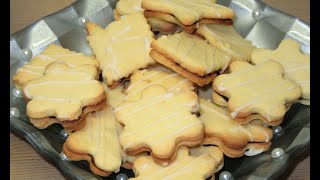 Delikatne ciasteczka maślanepiaskowe z powidłami przepyszne delicious cookies [upl. by Varien]