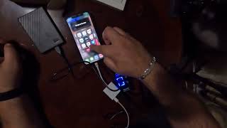 How to Use External Hard Drive With iPhone WD My Passport Atolla 30 USB HUB Apple USB 3 Continued [upl. by Seton]