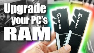 A Beginners Guide Upgrading Your PCs RAM [upl. by Sirrom]