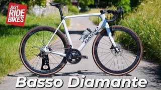 Basso Diamante Review The best Italian made carbon race bike [upl. by Nuahsel6]