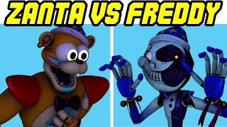 Friday Night Funkin VS FNAF Security Breach Zanta Cover FNF Mod [upl. by Hamimej839]