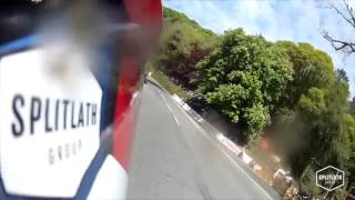 2013 Isle of Man TT  Wai On Cheung Superstock Onboard [upl. by Ynaffital]