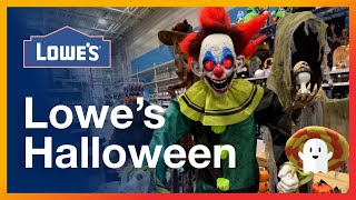 Lowes 2022 Halloween Decorations Animatronics amp Inflatables  Store Walkthrough [upl. by Gareth466]