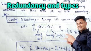 Redundancy and its types in digital image processing  Lec27 [upl. by Harbot]