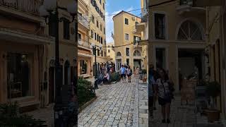 Corfu Town greece tour 4k tourism touristplace holliday [upl. by Eiral]