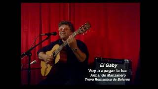 Voy a apagar la luz El Gaby Bolero Jazz [upl. by Animas247]