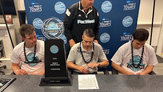 Point Loma Press Conference  Men’s Championship [upl. by Zennie]