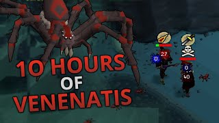 Loot From 10 Hours Of Venenatis BUFFED [upl. by Oiramat359]