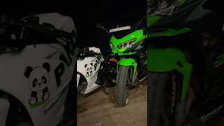 Ktm vs ninjas😳🔥 ​⁠realfoolsshorts63 ​⁠ShortsBreakOfficial viralvideo shorts ninja ktm [upl. by Nuris]