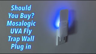 Should You Buy Mosalogic UVA Fly Trap Wall Plug in [upl. by Amberly]