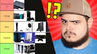 TIER LIST DE CONSOLES  SIDÃO DO GAME [upl. by Chevy]