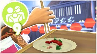 ¡NOS VAMOS A UN RESTAURANTE JAPONÉS🍣  Los Sims 4 PAPÁS Y MAMÁS — Ep 9 [upl. by Gottuard424]