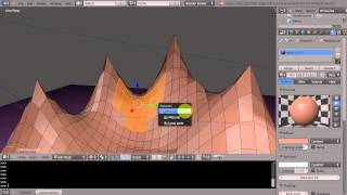 Blender Tutorial  Creating a Mudslide Effect [upl. by Noved286]