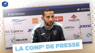 💬 Féminines  Avant Dijon  HAC interview de Frédéric Goncalves [upl. by Immas]