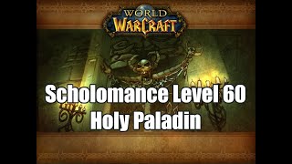 Scholomance Level 60 Holy Paladin PoV  Almost No Commentary [upl. by Trotta]