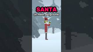 how to make Santa in melon playground 😭🙏🥶 [upl. by Goodkin]