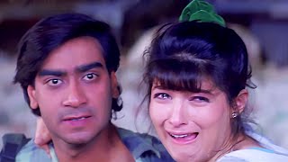 Ajay Devgn ने बचाई Twinkle Khanna की इज़्ज़त  Dhamakedar Action Scene  Amrish Puri  Jaan [upl. by Ahsitak]