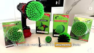 Kornely Premium Drill Brush Presentation Italian [upl. by Nylak919]