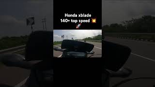 Japni 💥🚀 140 top speed  Honda xblade [upl. by Ateuqahs]