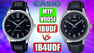 Casio MTP V005l 1BUDF Vs MTP V005l 1B4UDF  Which One To Buy [upl. by Ahscrop]