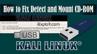 Hindi FIX UNMOUNT CDROM ISSUE WHILE INSTALLING KALI  KALI LINUX  ESHAN SINGH [upl. by Yrokcaz]