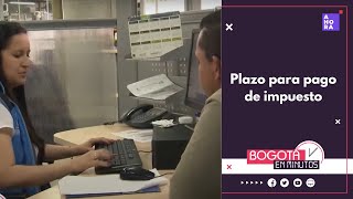 Vencimiento del plazo para el pago del Impuesto de Industria y Comercio en Bogotá [upl. by Shirley]